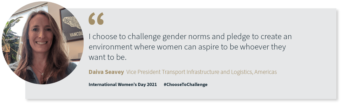 Daiva's Choose to Challenge pledge for IWD2021